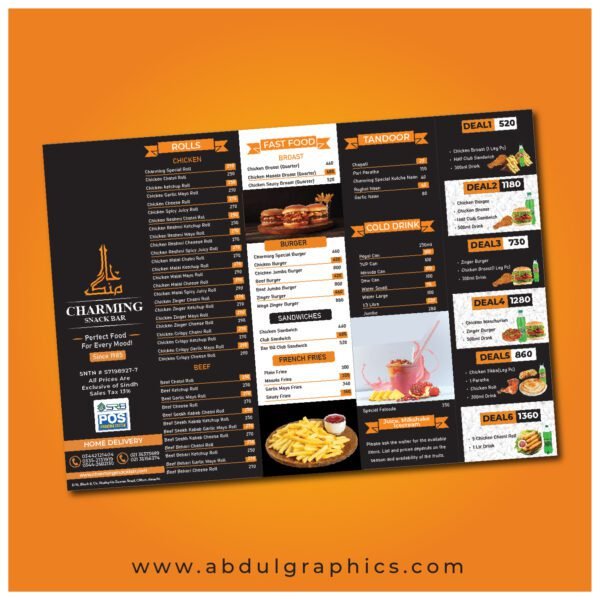 flyer printing price in pakistan design by abdul graphics