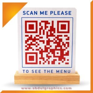 QR Code Scanner Stand