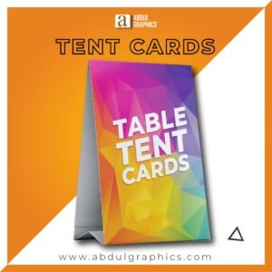 Premium Tent Card Printing